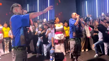 Albert NBN a fost atacat cu o furcă de demon în timpul unui concert, de Halloween. Reacția trapperului i-a uimit pe cei prezenți