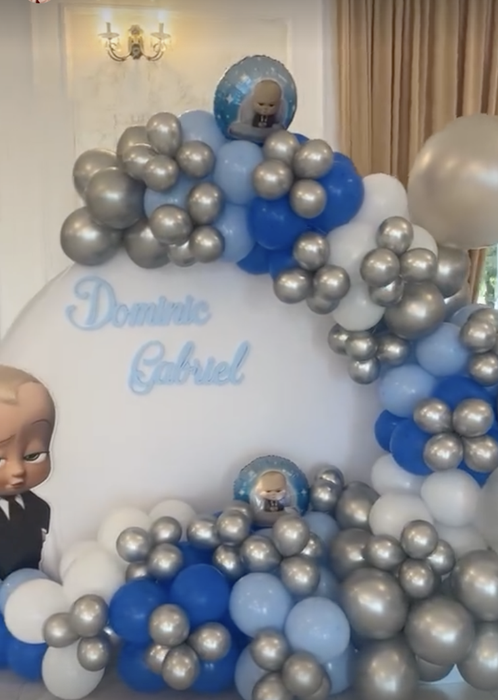 Daniela Crudu și-a botezat băiețelul/foto: Instagram