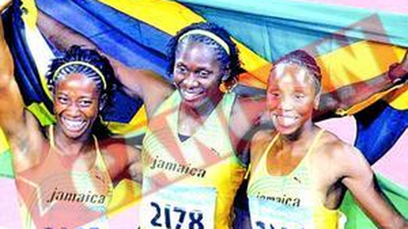 Jamaicanele au monopolizat podiumul la 100 m