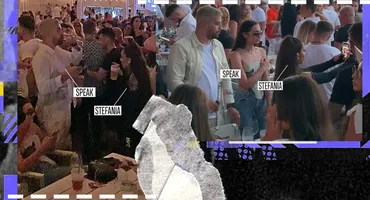 Speak și Ștefania, ”aroganțe” cu șampanie și mult dans!