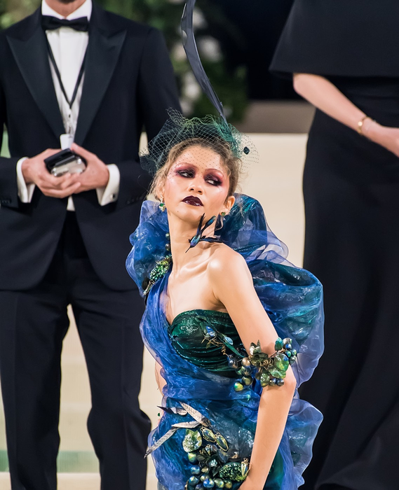 Celebrities arrive to 2024 Met Gala Celebrating "Sleeping Beauties: Reawakening Fashion" at The Metropolitan Museum of Art in New York City, USA.

Pictured: Zendaya,Image: 871070884, License: Rights-managed, Restrictions: -ALLCOUNTRY, Model Release: no, Pictured: Zendaya
