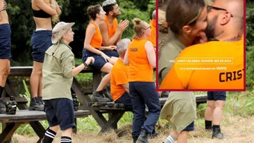 Primul cuplu de la Sunt celebru, scoate-mă de aici?! Nu s-a mai putut abţine şi a sărutat-o în faţa tuturor, la Pro TV. S-au întors de mână din pădure şi…