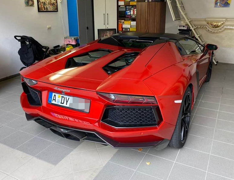 Adrian Minune are număr personalizat la noul bolid