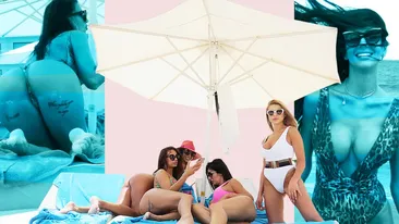 ”Brigada Ploiești” și-a scos silicoanele pe plaja bogătașilor din Mamaia!