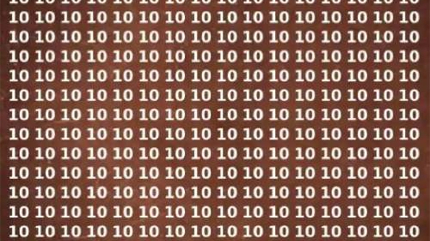 TEST IQ | Identificați singurul număr diferit de 10! Geniile reușesc în cel mult 9 secunde