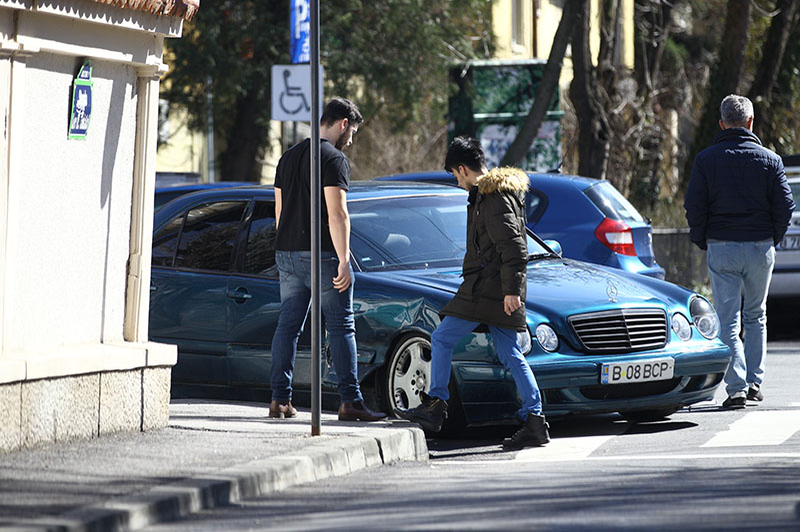 A fost implicat într-un accident rutier în București