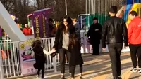 Imagini inedite! Cristi Chivu şi-a scos familia în parc