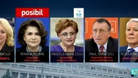 Iată noua listă a Guvernului condus de Viorica Dăncilă. ”Surprizele” noilor miniştri!