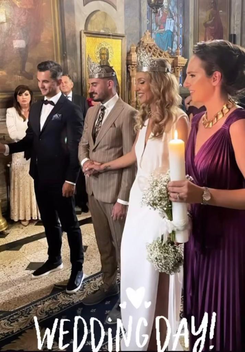 Ana Odagiu și Conrad Mericoffer au ajuns în fața altarului! Cei doi actori, nuntă cu fast. Primele imagini de la eveniment