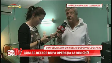 Ion Dichiseanu, sănătos şi voios din spitalul de la Cluj: Patul îl folosesc în alte scopuri, cu femei, nu pentru boală