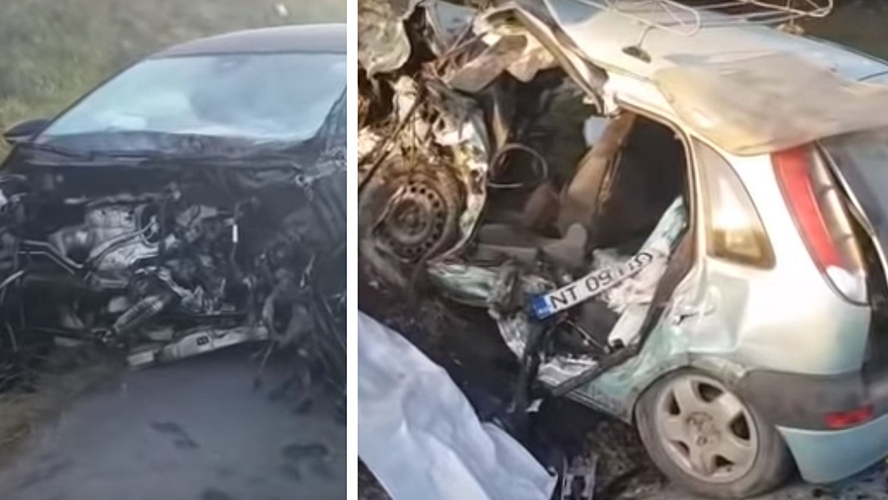 Accident înfiorător într-o zonă blestemată din Iași. 2 morți și 2 răniți, în urma impactului. E șocant la cât s-au blocat acele de la kilometraj