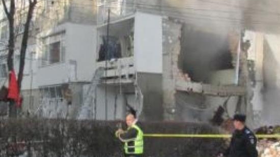 VIDEO. Explozie devastatoare într-un bloc din Lugoj! Ce s-a întâmplat cu locatarii