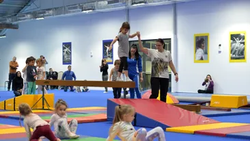 Nadia Comăneci a dat startul înscrierilor la școala ei de gimnastică din Otopeni