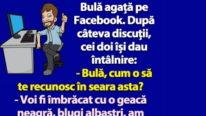 BANC | Bulă agață pe Facebook