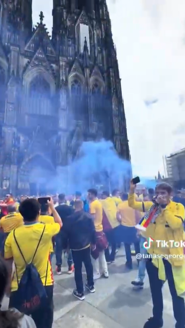 Suporterii Echipei Naționale / Foto: Captură Video TikTok