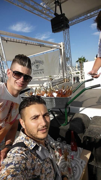 Radu Maricuţa şi Răzvan de la Giurgiu, pe vremea când erau buni prieteni şi se petreceau la Loft