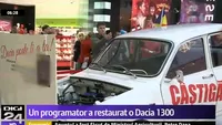 A investit într-o Dacie 1300 suma de 10.000 Euro şi vrea să o transforme în ”vehicul istoric”. Cum a reuşit un IT-ist să readucă ”rabla” la viaţă!