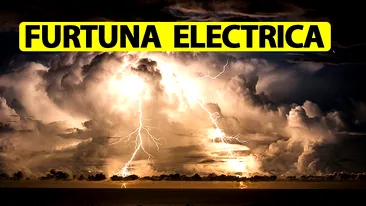 Vine furtuna electrică în România! ANM anunță 11 ore de furie atmosferică