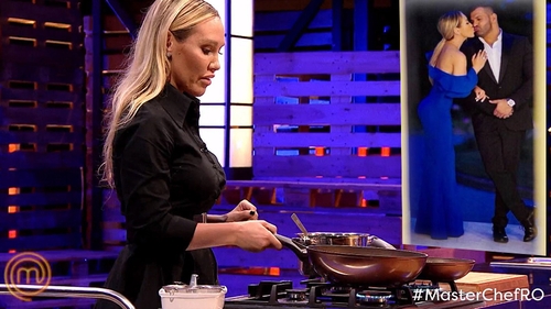 Raluca Podea, în lacrimi la MasterChef unde a avut și un incident. Ce a spus vedeta despre Florin Pastramă, fostul logodnic