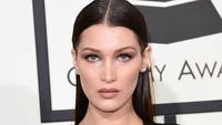 Celebra BELLA HADID nu mai arată aşa cum o ştiai! Are părul blond şi a pozat cu sânii la vedere