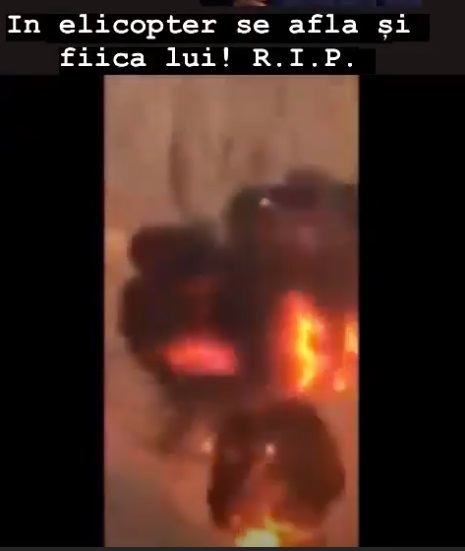 Dumnezeule, n-au avut nicio șansă! Filmarea cu momentul prăbușirii elicopterului în care se afla Kobe Bryant