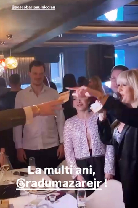 Aniversare cu ștaif la It Cucina! Radu Mazăre Jr. a făcut paranghelie mare + Pescobar nu a lipsit din peisaj