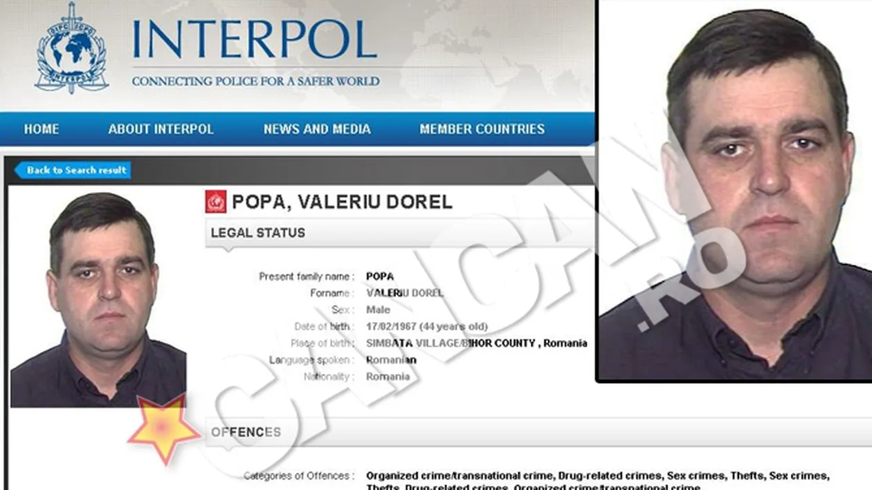 Urmarit prin Interpol, creierul retelei de traficanti pe ruta America de Sud a facut bani sacrificand pionii. Rupa in puscarie, Baronul drogurilor in libertate