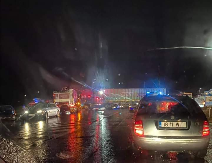 Grav accident la Iași, soldat cu 13 victime! A fost aplicat Planul Roșu de Intervenție VIDEO