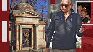 Aici își doarme somnul de veci magnatul Dan Petrescu, alături de fiu și de soție. Ceremonie de înhumare discretă, într-un cimitir din București