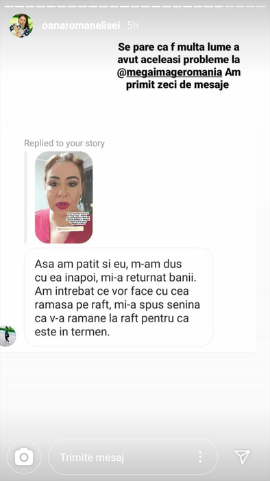 Episod neplăcut pentru Oana Roman, după ce s-a întors de la cumpărături: “Mi s-a făcut rău”. Ce a găsit într-o pungă cu carne