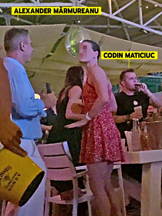 Alexander Mărmureanu, distracție la LOFT Mamaia alături de o brunetă și de Codin Maticiuc (Foto: CANCAN.RO)