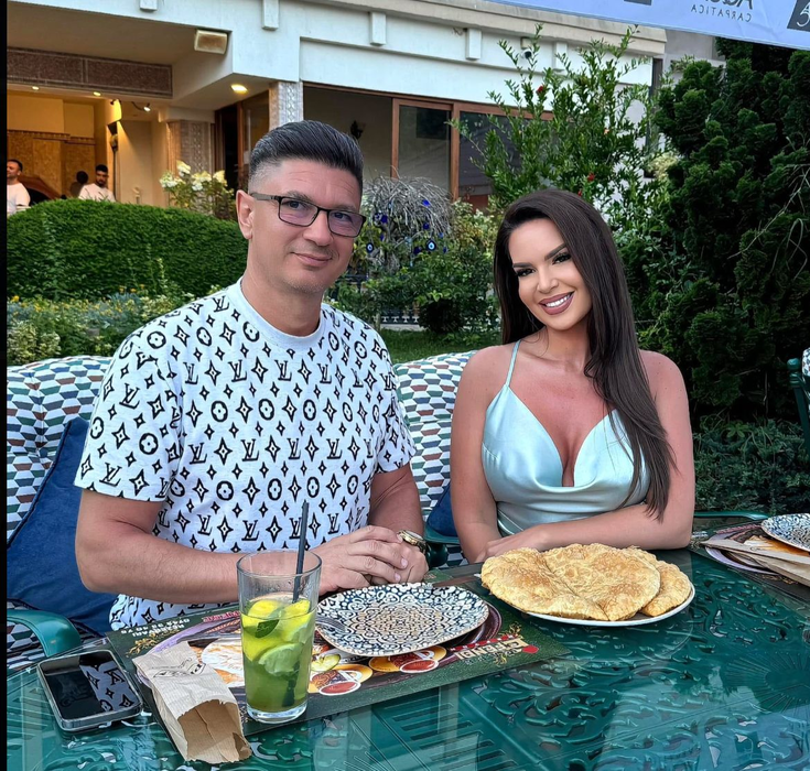 Luis Lazarus și Andreaa Loulou/ sursă foto: Instagram