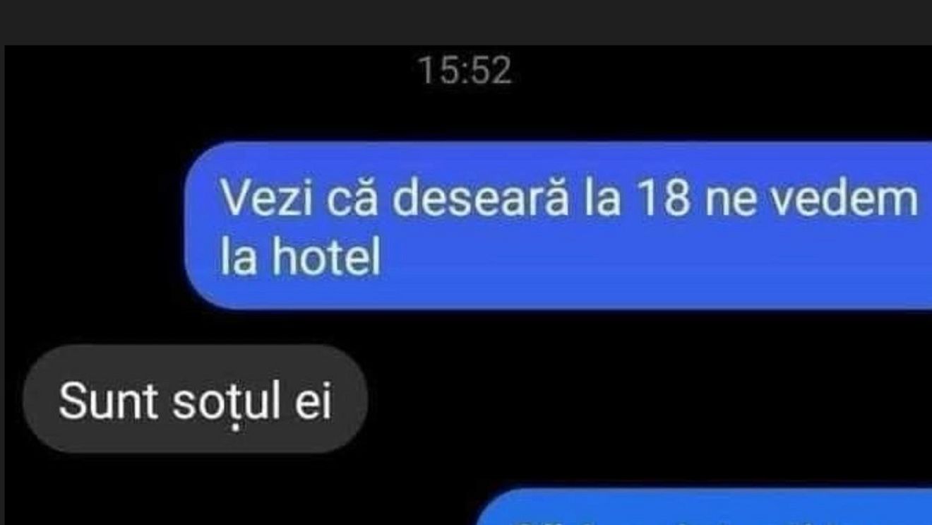 BANC | ”Vezi că diseară la 18 ne vedem la hotel”