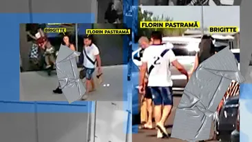 ”Mamăăă, e țiplă!” Brigitte și Pastramă s-au împăcat și au oferit imaginea zilei în mall la Bacău