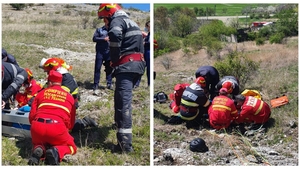 Pasiune periculoasă. Un bărbat s-a prăbușit cu parapanta, în Prahova