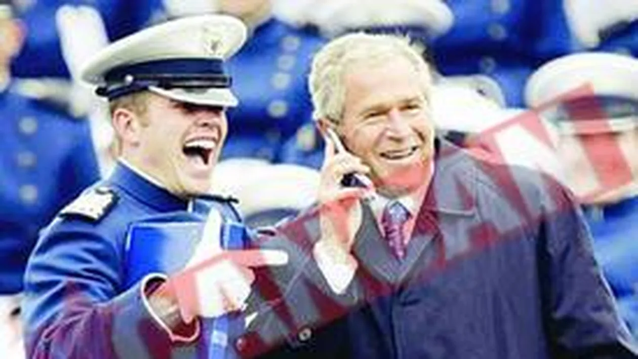 Bush a dansat cu un recrut