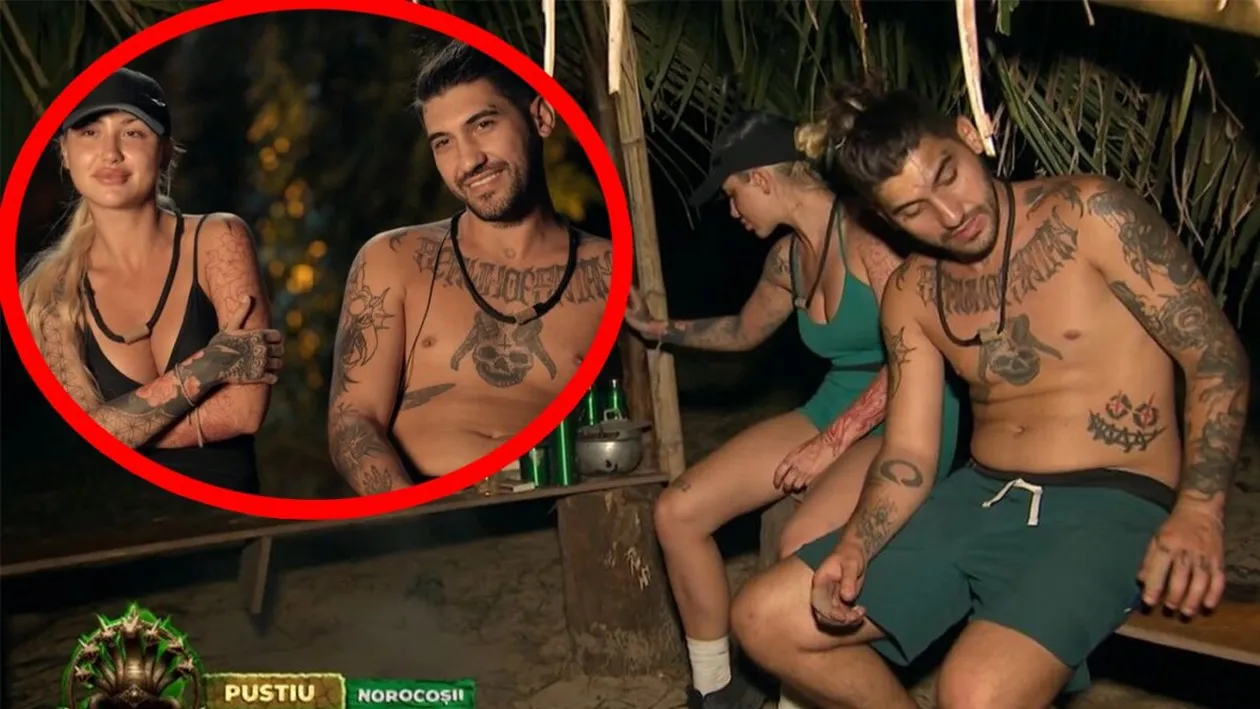 Primul cuplu de la Desafio! Ian și Delia, atingeri discrete în crucea nopții