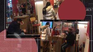 Brigitte și-a "epuizat" soțul la shopping. Florin Pastramă a profitat de fiecare băncuță din mall să se odihnească