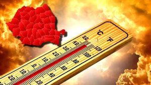 Noi temperaturi caniculare în România! Cod roșu: județele care se vor topi la peste 40 de grade