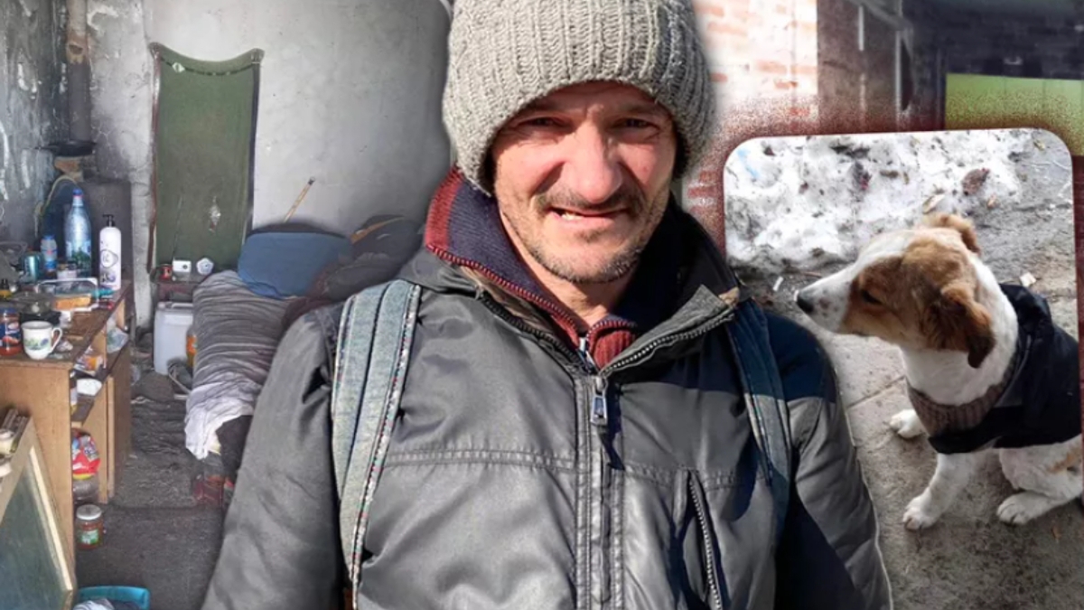 Strigătul de durere al lui Alexandru, un ieșean care-și duce traiul într-o casă de chirpici. Soția l-a părăsit când a aflat că are cancer: „Îl am pe Codiță, nu știu ce m-aș face fără el”