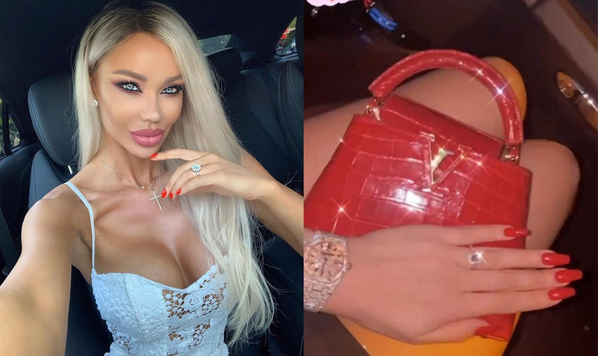 Bianca Drăgușanu și Daria Radionova (foto dreapta), fiecare cu inelul ei. Doar că al Dariei este cel refuzat de Bianca