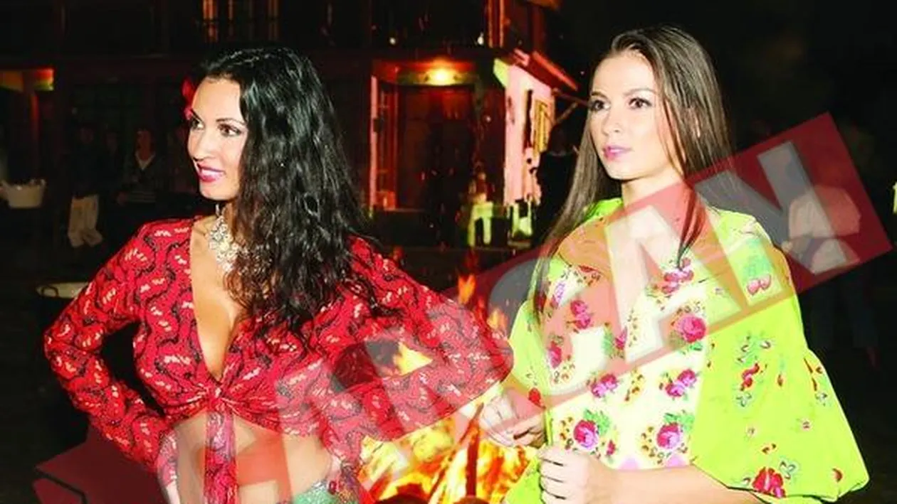 Surorile Luciu au dansat in jurul focului