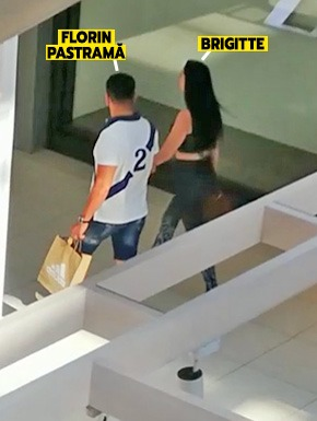 Brigitte și Florin Pastramă au ”ras” mall-ul din Bacău (Foto: CANCAN.RO)