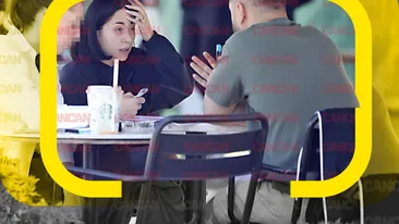 Nicole Cherry, îmbufnată la terasă, iar soţul... nepăsător! Întâlnirea i-a dat bătăi de cap celebrei artiste: calcule, discuţii şi…