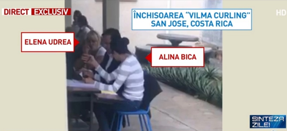Elena Udrea și Alina Bica, primele imagini din închisoarea din Costa Rica