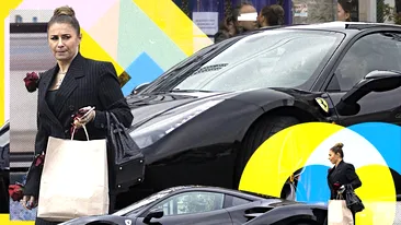 Anamaria Prodan și-a impresionat prietenul milionar cu un Ferrari 488 GTB de 250.000 €, la care a “asortat” un Hermes din piele de crocodil de 65.000 €