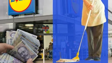 Ce salariu are o femeie de serviciu de la Lidl. Angajările pe acest post sunt part-time, iar sumele oferite de compania germană sunt rezonabile