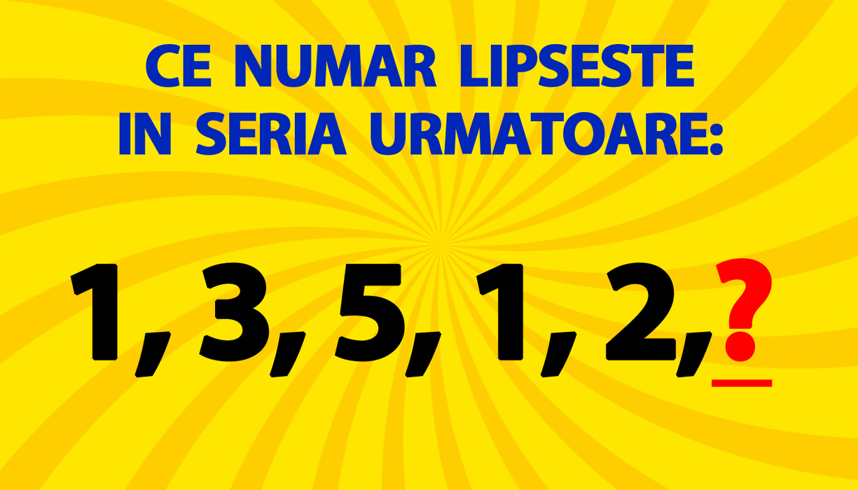 Test IQ. Ce număr urmează?