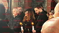Nidia, ”drama queen” la înmormântarea lui Horia Moculescu. Ținută sobră și misterioasă la funeraliile tatălui său