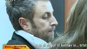 VIDEO Catalin Botezatu, despre momentele din inchisoare! Mi-e dor de mama...dar macar in fata ei vreau sa ma arat asa cum sunt: slab, singur, bolnav si ...trist